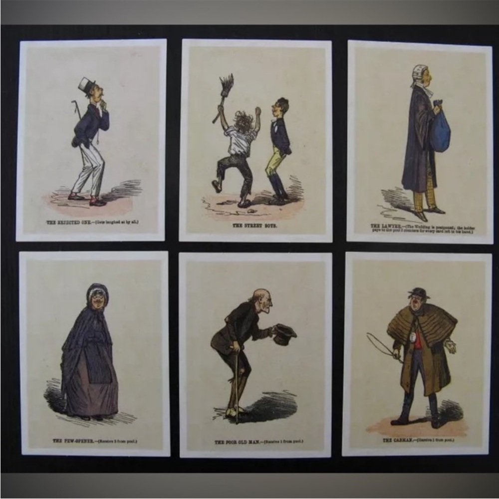 The Wedding Game - Reproduction of the
F.G. & Co Card Game 1880 - Picture 5 of 10